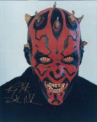 Ray Park signed 10 x 8 colour photo from Star Wars. Born 23 August 1974 is a British actor, author