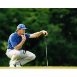 Retief Goosen signed 10 x 8 colour photo of the South African golfer. Good condition. All signed