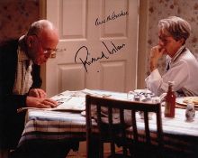 Richard Wilson and Annette Crosbie signed 10 x 8 colour photo from One Foot in the Grave. Good