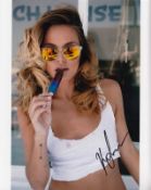 Kelsey Laverack model signed 10 x 8 colour photo. Good condition. All signed items come with our