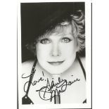 Shirley Maclaine signed 5x3 b/w photo. American film, television and theatre actress, singer,