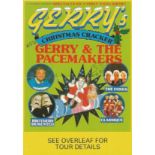 Music Theatre Flyer collection. 8 included. Some of signatures included are Gerry Marsden, The