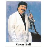 Kenny Ball signed 10 x 8 inch colour photo. 22 May 1930 - 7 March 2013 was an English jazz musician,