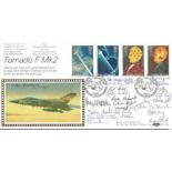 24 Gulf War Veterans signed 1991 Engineering Achievements Benham Official FDC BLCS62b. Flown by