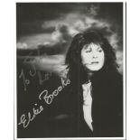 Elkie Brooks signed 10 x 8 inch b/w photo. Dedicated. English singer, a vocalist with the bands Dada