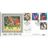 Paul Thorburn Neath and Wales captain 1991 Sport signed Rugby Union World Cup BLCS65 FDC. Good