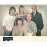 Barron Knights signed 10 x 8 inch colour photo. British humorous pop group, originally formed in