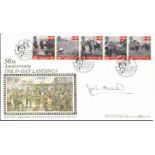 Major John Howard DSO signed Benham official 1994 50th anniversary The D-day landings BLCS95 FDC.