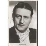 Bram Martin Dance Band leader 1930s signed 6 x 4 vintage b/w photo signed 1937, signs of age and a