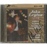 John Leyton signed CD sleeve. CD included. Good condition