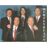 Merseybeats signed 6x4 colour photo. Signed by The current line-up is: Tony Crane founding member