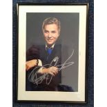 Don Johnston signed colour photo. Framed. Overall size 12x8.5inch. Good condition. All signed