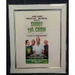 James Nesbitt signed show flyer. Framed. Overall size 11.5x9.5inch. Good condition. All signed items