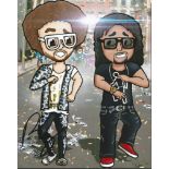 Redfoo signed colour 10 x 8 inch photo. American rapper, dancer, record producer, DJ and singer best