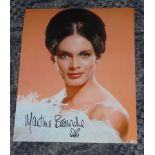 Martine Beswick signed photo. Glamourous 8x10 portrait photo signed by James Bond girl Martine