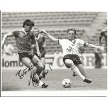Gary Stevens and Paul Bracewell signed 10 x 8 b/w football photo. Good condition. All signed items