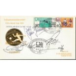 John and Justin Fashanu signed 1974 German World Cup FDC. Good condition. All signed items come with