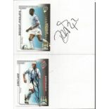 Manchester City Football Autograph Collection. Selection of eight full page photos from footie