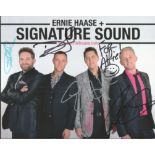 Ernie Haase and signature sound signed 10x8 colour photo. Good Condition. All signed items come with