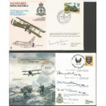 RAF special signed WW2 cover collection. Nice Blue album containing 50+ VIP signed cover. Includes