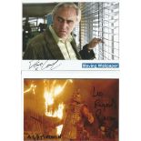 TV/film signed collection. 16 items on photos, flyers and card. Some of names included are Peter