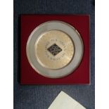 The Royal Air Force Diamond Jubilee silver salver by The Yorkshire Mint 1978 for Unicorn