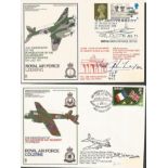 RAF special signed WW2 cover collection. Nice Blue album containing 30+ VIP signed cover. Includes