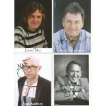 Male TV/film collection. 15 small photos signed by Len Goodman, James May, Alan Titchmarsh, Jason