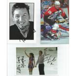 Sport signed collection. Includes Robin Cousins, Chris Fountain, Frankie Poultney, Brian Propp,