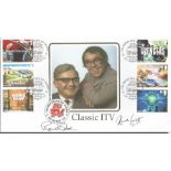 Ronnie Barker and Ronnie Corbett signed 2005 Childrens TV official Internetstamps FDC. Good