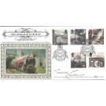 Terence Cuneo Famous artist signed 1994 Benham official Midland Railways FDC BLCS90b. Good