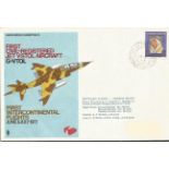 1972 First Intercontinental Harrier Flight Stage 4 cover. Part of a series Harrier flown around