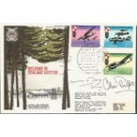 Stalag Luft III 1973 cover signed by great escapers Harry Wings Day and Oliver Philpot MC. Flown and