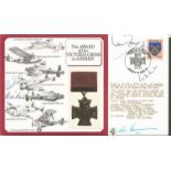 Ian Fraser VC, Eric Wilson VC, Keith Payne VC, Bill Reid VC and Rod Learoyd VC signed Victoria Cross