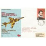 1972 First Intercontinental Harrier Flight Stage 1 cover. Part of a series Harrier flown around