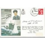Otto Kretschmer the top WW2 Uboat ace signed 1978 Sqn Ldr Terence Bulloch Historic Aviators cover.