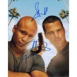 Chris ODonnell and LL Cool J signed 10 x 8 colour photo. They both star in NCIS: Los Angeles good