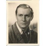 Robert Douglas signed small vintage photo