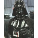 Dave Prowse signed 10x8 colour Darth Vadar Star Wars photo