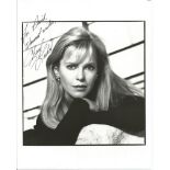 Cheryl Ladd signed 10x8 b/w photo. Dedicated