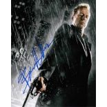 Bruce Willis signed 10 x 8 colour photo. Brilliant shot of him from Sin City good condition All