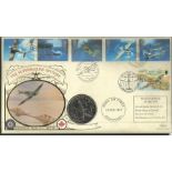 Architects of the Air Benham official FDC PNC C97/08. 1997 cover with full set of stamps Southampton