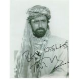 Art Malik signed 10 x 8 b/w photo actor James Bond.