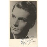 Laurence Olivier signed vintage postcard