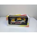 Opel Team Rosberg Die cast 1:18 model car. UT Models Minichamps series. In original box in good