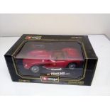 Ferrari 250 Testa Rossa 1957 Die cast 1:18 model car. Burago 1/18 Diamonds series. In original box