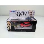 Fawlty Towers Austin 1300 Estate & Basil Fawlty Die cast 1:43 model car. Corgi Classics series. In