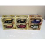 8 Various Branded Vintage Vehicles Die cast 1:43 models. Lledo PLC Models of Days Gone series. In