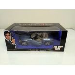 James Bond Goldeneye BMW Z3 Roadster Die cast 1:18 model car. UT Models Die Cast Metal. In