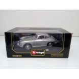 Porsche 356 B Coupe 1961 Die cast 1:18 model car. Burago 1/18 Diamonds Series. In original box in